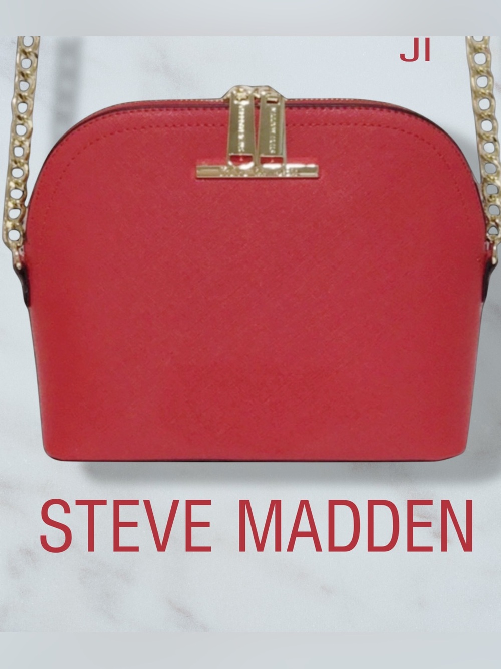 STEVE MADDEN Maggie Red Crossbody Bag